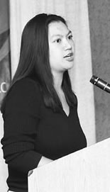 Lisa Chin speaking 