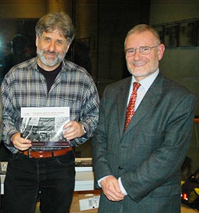RB and Ambassador with book